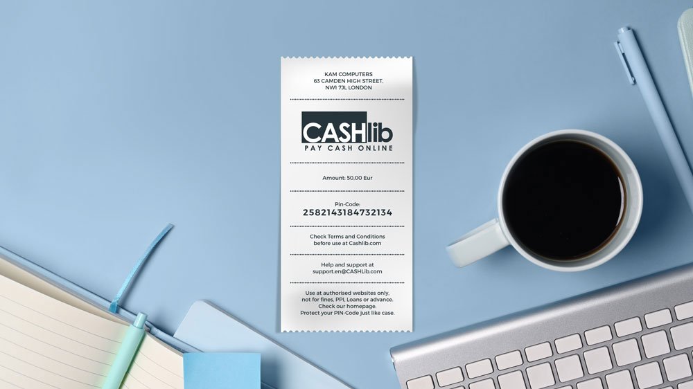 Ilustración uso del vale prepago CASHlib